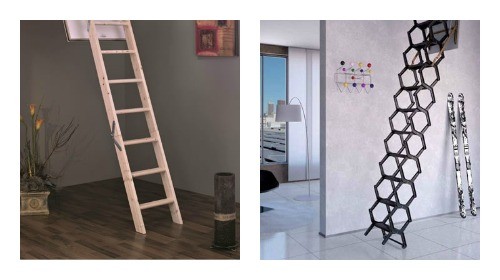 stepenice za potkrovlje vrste tavanskih merdevina